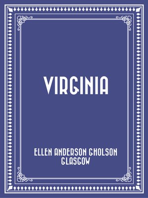 cover image of Virginia